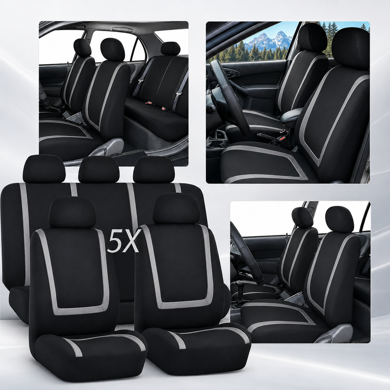 Komplet Set Univerzalnih Presvlaka za Auto