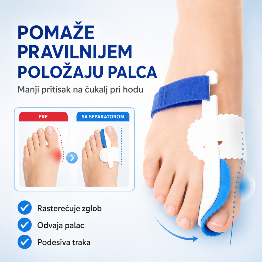 Separatori za čukljeve 1+1