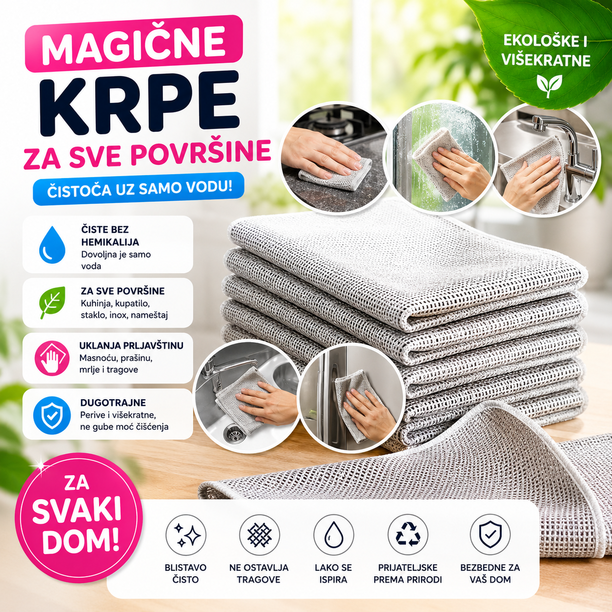 Čarobne Žičane Krpe 5+5 GRATIS