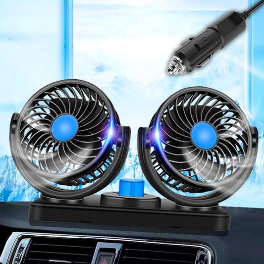 Dupli ventilator za auto 12v